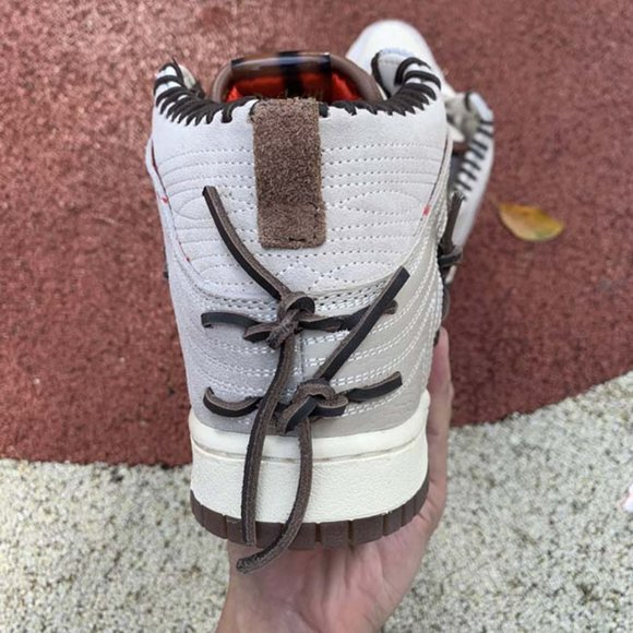 Nike Dunk High x Bodega Sail Multi Sneakers - Picture 3 of 10